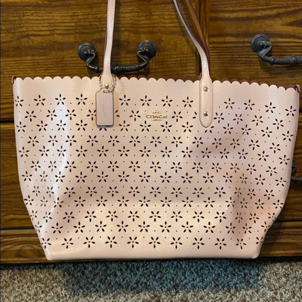 Coach Tote with Matching Wallet